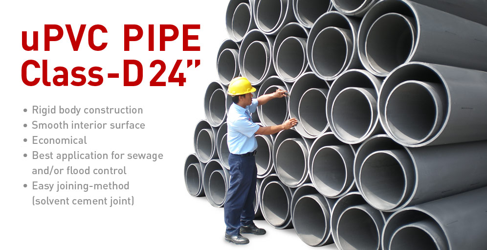 Unilon uPVC Pipe Class D 24"